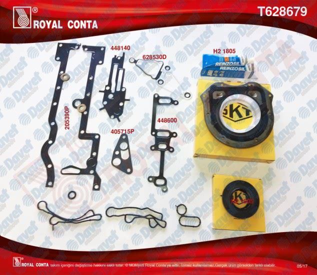 ROYAL T628679 Alt Takim Conta (Skt Keceli + S.K.C Haric) Transit V347 11>14 V363 14/-> Ranger 12/-> 2.2tdci 155ps Euro5 A.Ceker
